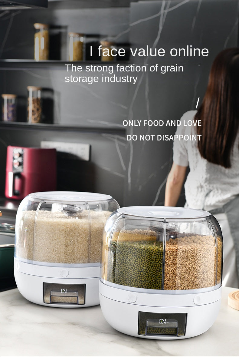 360 Degree Rotating Rice Dispenser