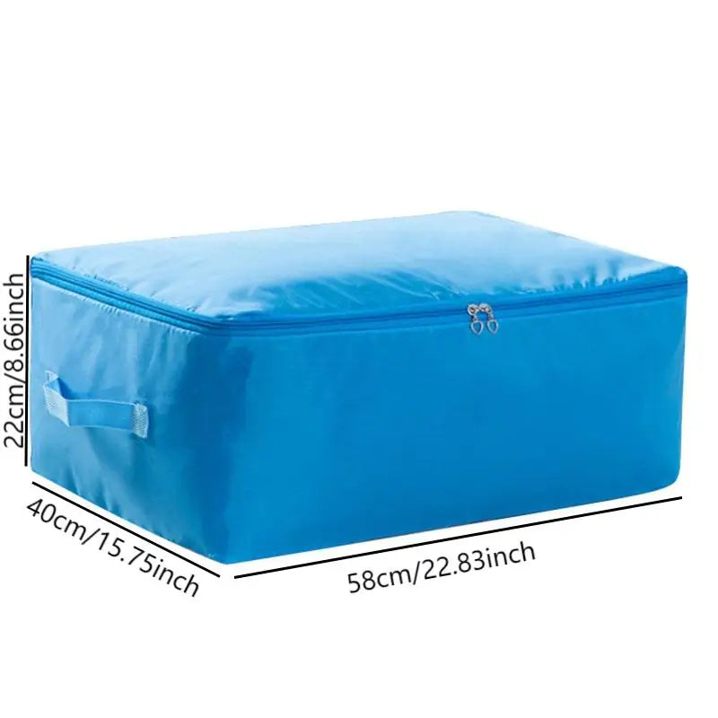 Large Zipper Storage Organizer - Bedding & Clothes Bag