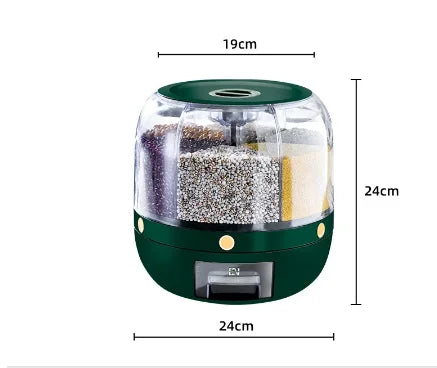 360 Degree Rotating Rice Dispenser