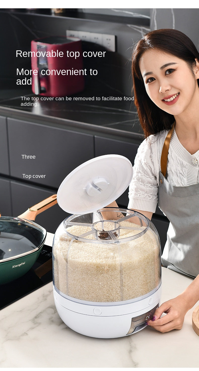 360 Degree Rotating Rice Dispenser