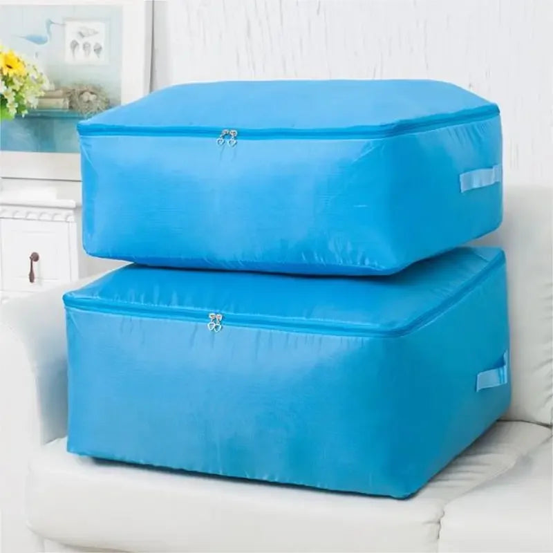 Large Zipper Storage Organizer - Bedding & Clothes Bag