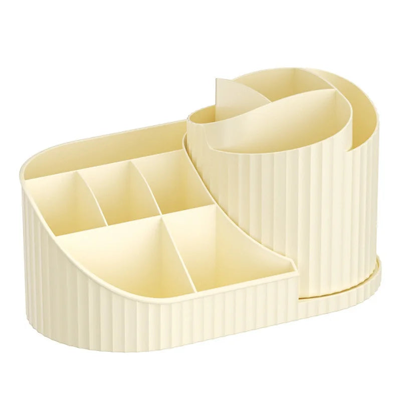 Rotating Makeup Organizer - Dustproof Cosmetic Storage