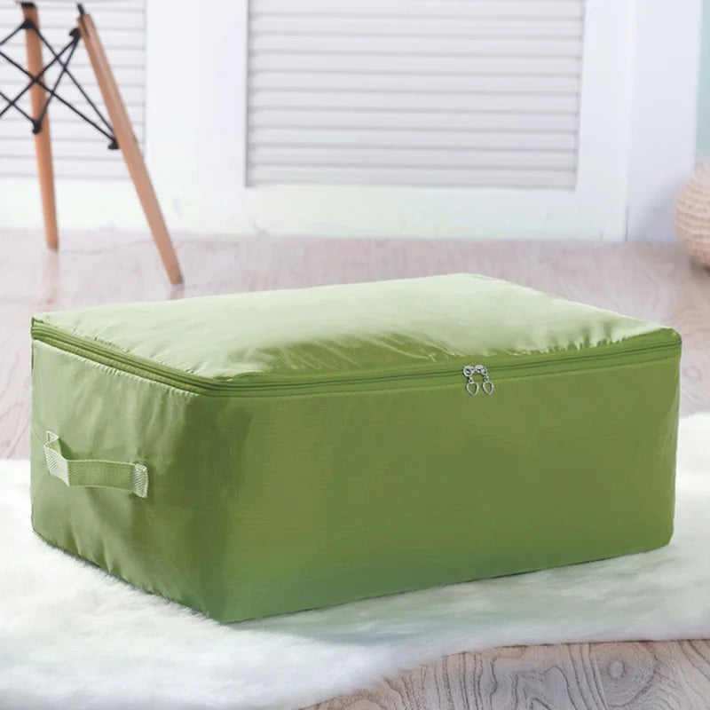 Large Zipper Storage Organizer - Bedding & Clothes Bag