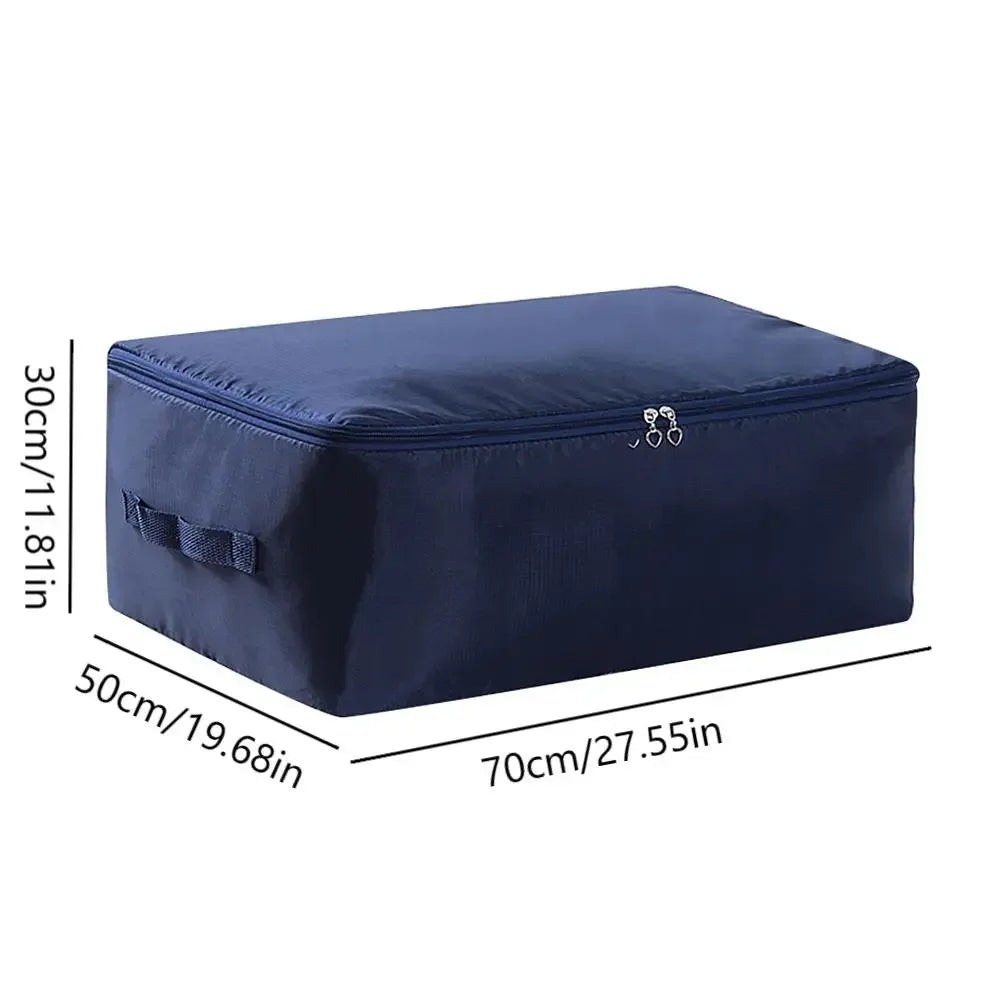 Large Zipper Storage Organizer - Bedding & Clothes Bag