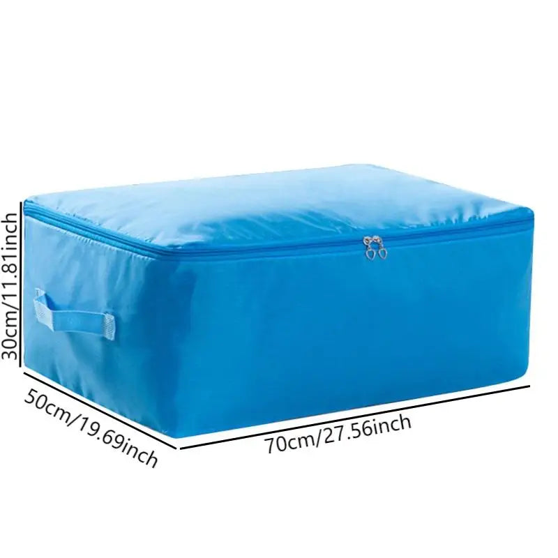 Large Zipper Storage Organizer - Bedding & Clothes Bag