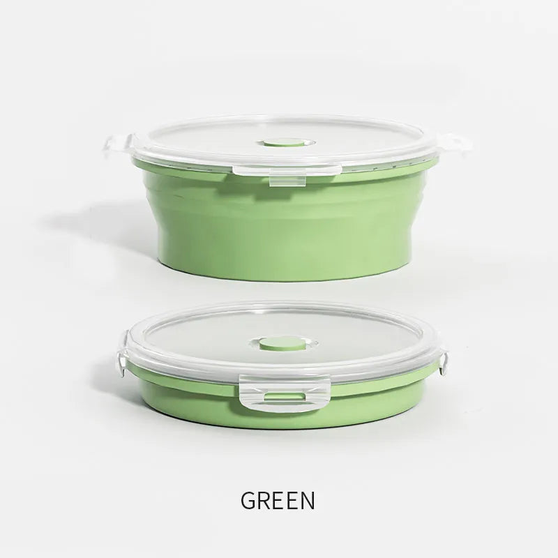 Collapsible Silicone Food Containers