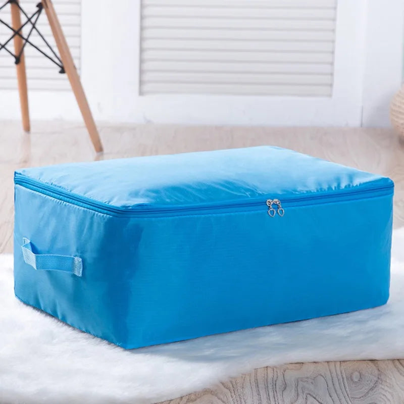 Large Zipper Storage Organizer - Bedding & Clothes Bag